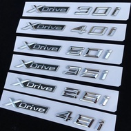 For New XDrive SDrive 18i 20i 25i 28i 30i 35i 40i 50Li 20d Fender Trunk Emblem Badge X1 X3 X4 X5 X6 