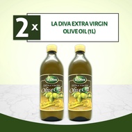 [Bundle of 2] LaDiva Extra Virgin Olive Oil 1L