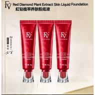 FV Red Diamond Plant Extract Skin Liquid Foundation Guaranteed Official Authentic @ FV 红钻植萃养肤粉底液 遮瑕滋
