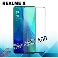 Tempered Glass Realme X Full Glue 9D - SC