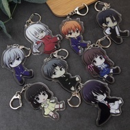 Mica Keychain Fruits Basket Honda TooruCute decorative gift accessories