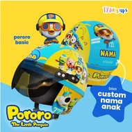 Custom Children's Helmet Cute Name Boys Girls 1 2 3 4 Years Many Characters PORORO HELLO KITTY FROZEN SPIDERMAN BOBOIBOY MIXUE TAYO