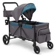 Delta Children Jeep Sport Stroller for All Terrain Stroller, Includes Canopy, Parent Organiser, Adju