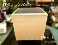 【風尚音響】英國 Wharfedale   CUBE 10+  10吋 超低音  ■ 福利品 外觀功能極佳 ■  已
