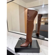 1: 1 Original Standard Real Shot, 2025.11.14-8.5 Heel High Over-the-Knee Boots