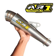 SLINCER KNALPOT RACING AR1 MUFFLER ORIGINAL SILENCER SARTENG KNALPOT HELIKOPTER SARINGAN SETENGAH JR