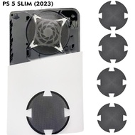 2PC/4PC Dust Cover Net for PS5 Slim,Dust Filter Cover for Console Heatsink Fan,Cooling Vents Dust Sc