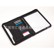 Sales Bag a5 Calculator Etc. a4 Folder Card Imitation Leather Note Manager Folder with Leather Folde