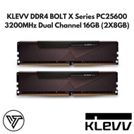 Klevv DDR4 BOLT X Series PC25600 3200MHz Dual Channel 16GB (2X8GB)