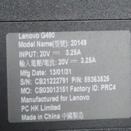 Lenovo G480 Model 20149 / G530 / G550 / G550E / G550e / G555 / G555A 20V 3.25A 5.5x2.5mm Power Adapt