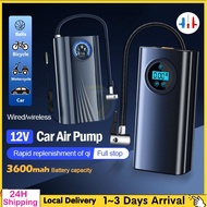 12V Car Tyre Inflator Tyre Pressure Pump Electric Tire Pump Car Air Pump Tyre Portable Car Air Compr