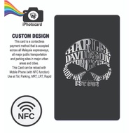 Touch 'n Go Card NFC TNG - CUSTOM DESIGN - Harley-Davidson - Card with NFC function