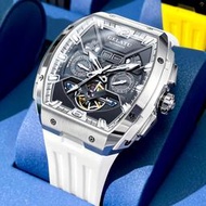 【現貨秒發】瑞士機械錶全自動6013格拉圖手錶男防水品牌十大男錶夜光鏤空新款