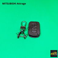 ซองกุญแจหนัง สำหรับใส่กุญแจรีโมทรถยนต์ MITSUBISHI Attrage