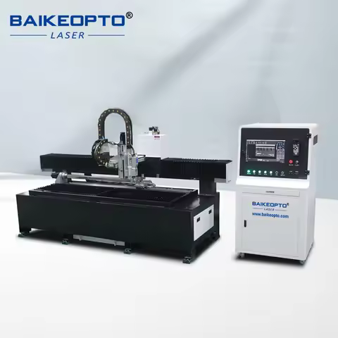 BK-2004S-6000W Small Plate Fiber Laser Cutter Copper Silicon Steel Compact Size 6000W Cutter