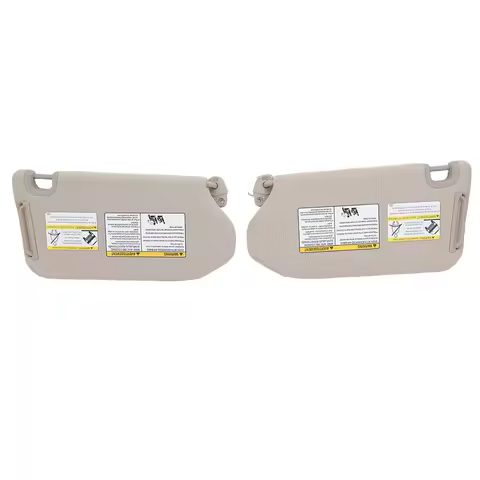 Beige Front Sun Visor Panel For Nissan Pathfinder R52 2013-2017 For Infiniti QX60 JX35 With Lighted 
