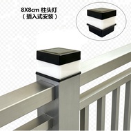 Solar Post Hat Light 8X8 Square Post Head Light Household Garden Fence Light Wall Fence Light 5.13