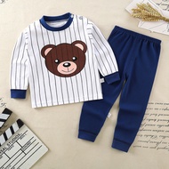[ Genius Baby House ] 3m-5y Baby Boy Baby Girl Pyjamas 100% Cotton Baju Tidur Budak C2102