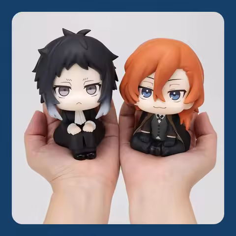 100% Original MegaHouse Look Up Bungou Stray Dogs Akutagawa Ryuunosuke Nakahara Chuuya Garage Kit Co