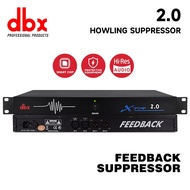DBX 2.0 feedback Dual-Channel feedback Suppressor, Professional Audio Anti-Roar Processor, KTV Confe