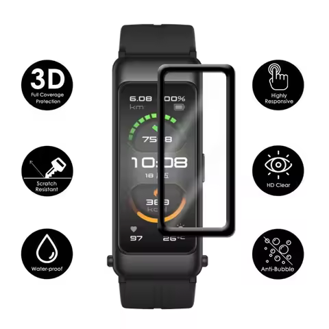 HD Clear Screen Protector For Huawei Band Talkband B7 B6 Smart Bracelet Accessories Ultra-thin Prote