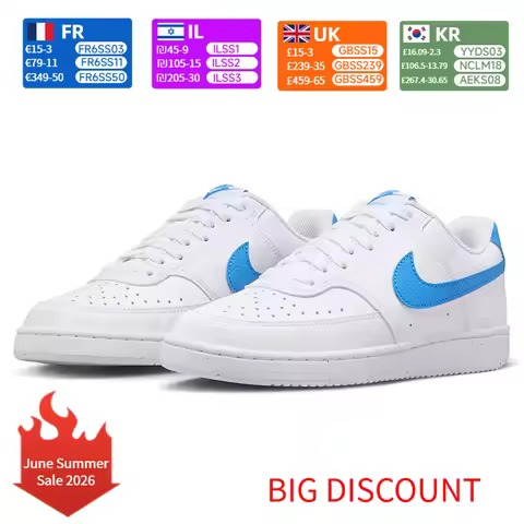 Nike Court Vision 1 Low Next Nature Comfortable, versatile, and durable Low-top court shoe Women's W