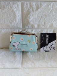 史努比 Snoopy Woodstock 淡綠色雛菊金屬散紙包