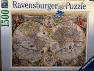 Ravensburger puzzle world map 1500 pieces