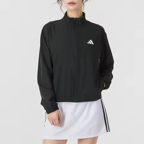 Adidas Women's Sports Casual Wear Fitness Training Woven Windproof Breathable Jacket Top Jd6539