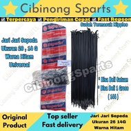 Bicycle Spokes 26 inch 14Gx262mm Bicycle Spokes (SINGLE) Black Superior MTB CTB Mini Fixie Bike New 