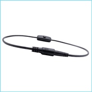 RUN 1 5M DC5521 Extension Cable With Toggle Switches For CCTV Cameras Displays