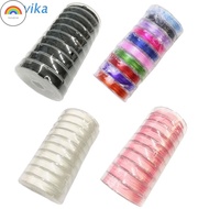 RD 10 Rolls 150m Crystal String 0.8mm Handmade Thread Elastic String Line Stretchy Bracelet String B