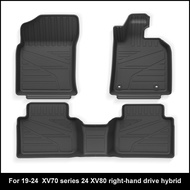 Suitable for 19-24 Toyota Camry Camry XV70/24 XV80 Car Feet Full TPE Feet FKBT