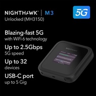 NETGEAR Nighthawk M3 (MH3150) 5G WiFi 6 Mobile Hotspot Router