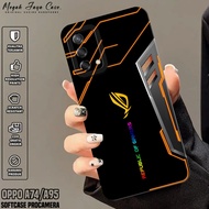 Softcase Oppo A74 / A95 4G - Case Hp Oppo A95 / A74 4G Motif R0G - Silicone Hp Oppo A95 - Case Hp Op