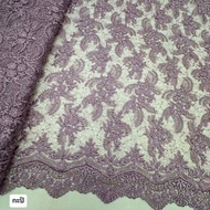 Korean Lace Fabric Cloth Floating Flowers