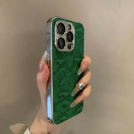 Luxury Snake skin pattern Glass Lens Protect Film Soft Case for Apple ip IPhone 11 12 13 14 15 16 Pr