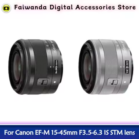 Original 15-45mm Lens Canon EF-M 15-45mm f/3.5-6.3 IS STM lens For Canon M1 M2 M3 M5 M6 M10 M50 M100