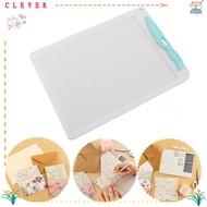 CLEVERHD Envelope Maker, Score and Fold Tool for Paper Arts Scribing and Measuring Tool for Crafting