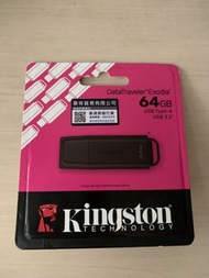 Kingston DataTraveler Exodia 64GB USB 3.2 手指