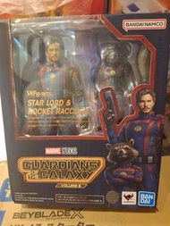 Bandai S.H.Figuarts 星爵 & 火箭浣熊 (銀河守護隊 3) SHF Star-Lord & Rocket Raccoon (Guardians of the Galaxy 3)
