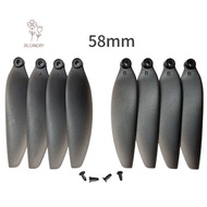 SHOUKEY Folding Propeller Blades, Universal 58mm/66mm Remote Control Drone Parts, Black Plastic Quad
