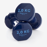 Pilates toning dumbbells twin-pack 2 kg
