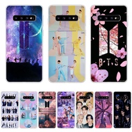 BTS theme Case TPU Soft Silicon Protecitve Shell Phone Cover casing For Samsung Galaxy s10/s10e/s10 plus/note 10/note 10 plus