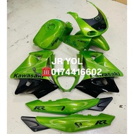 COVERSET HIJAU KENJI KAWASAKI RR/ZX150 (ADA FUEL TANK)