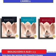 ORI harga satuan buku BIOLOGI edisi 8 jilid 1,2,3 Campbell penerbit