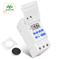 Programmable Digital Time Switch Relay Timer Control AC 220V 16A Din Rail Mount TM919A Timer Switch