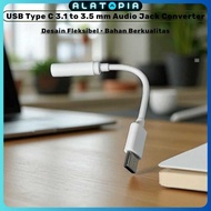 USB Type C 3.1 to 3.5mm Audio Jack Converter 10.5cm - L41
