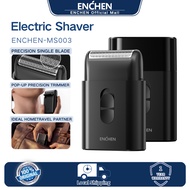 Enchen Electric Shaver Mini 6 Magnetic Cutter Head Portable Shaver Dual Floating Head Razor Washable