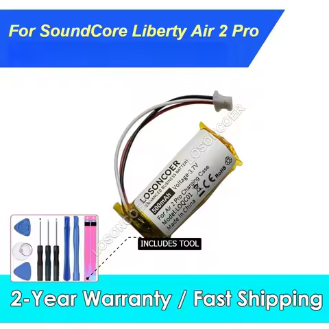 For SoundCore Liberty Air 2 Pro 70mAh 500mAh Battery
